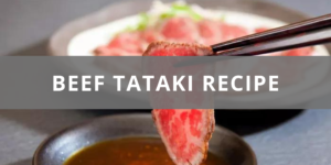 Beef Tataki Recipe